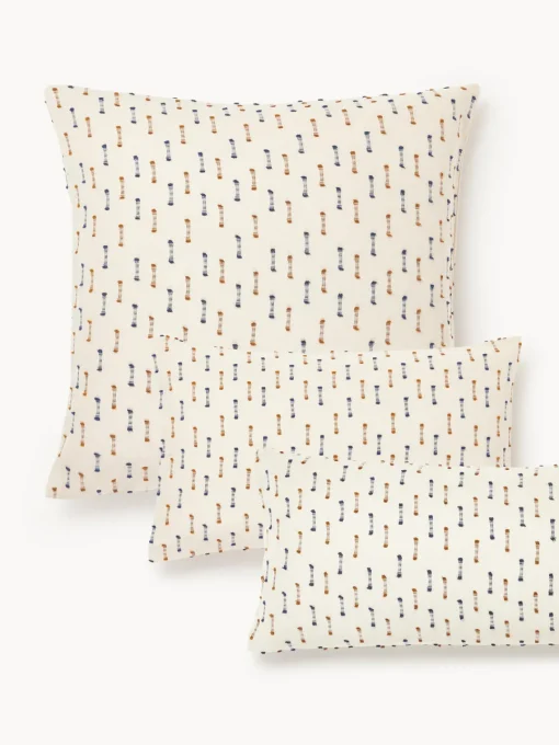 Westwing Collection Funda de almohada de algodón con flecos con mechones Lenja^ Fundas De Almohadas|Mantas