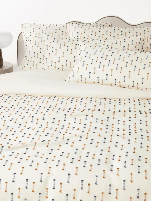 Westwing Collection Funda de almohada de algodón con flecos con mechones Lenja^ Fundas De Almohadas|Mantas