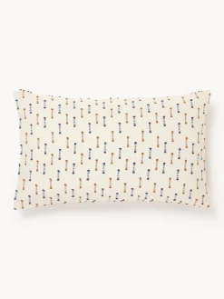 Westwing Collection Funda de almohada de algodón con flecos con mechones Lenja^ Fundas De Almohadas|Mantas