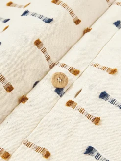 Westwing Collection Funda de almohada de algodón con flecos con mechones Lenja^ Fundas De Almohadas|Mantas