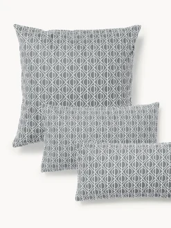 Westwing Collection Funda de almohada de algodón estampado geométrico Jella^ Mantas|Fundas De Almohadas