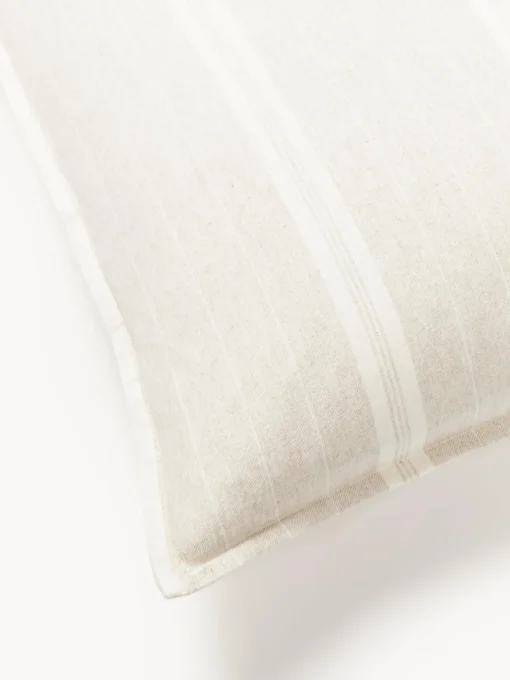 Westwing Collection Funda de almohada de franela a rayas Belinda^ Fundas De Almohadas