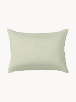 Westwing Collection Funda de almohada de lino lavado Airy