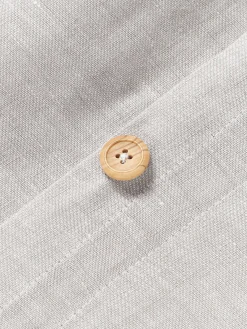 Westwing Collection Funda de almohada de lino con dobladillo Linna^ Mantas|Fundas De Almohadas