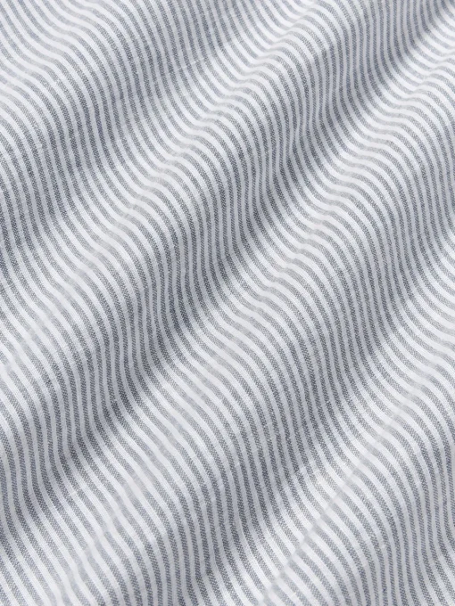 Westwing Collection Funda de almohada de lino lavado con rayas finas Rinna^ Mantas|Fundas De Almohadas