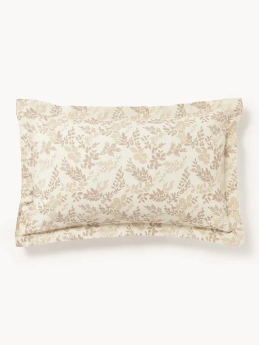 Westwing Collection Funda de almohada de mezcla de lino y algodón con volante Pola^ Fundas De Almohadas|Mantas