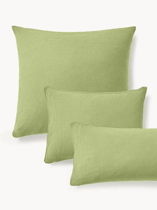 Westwing Collection Funda de almohada de muselina Odile