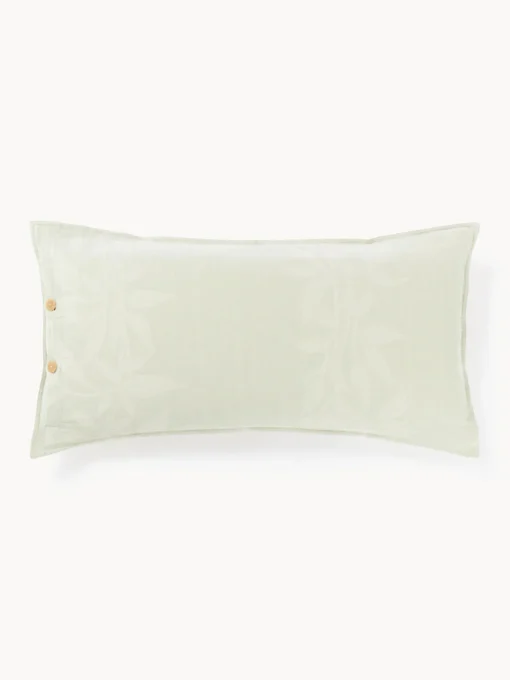 Westwing Collection Funda de almohada de muselina con estampado floral Jasmina