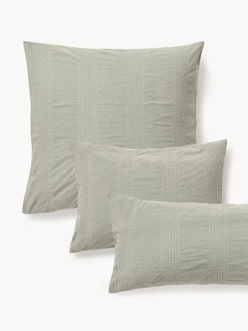 Westwing Collection Funda de almohada de percal Graham^ Fundas De Almohadas|Mantas