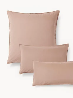 Westwing Collection Funda de almohada de percal lavado Debbie^ Mantas|Fundas De Almohadas