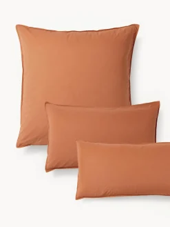 Westwing Collection Funda de almohada de percal lavado Debbie