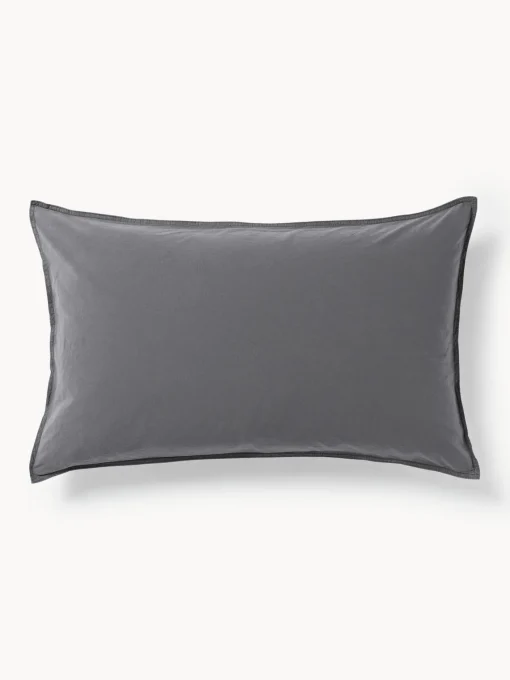 Westwing Collection Funda de almohada de percal lavado Debbie^ Mantas|Fundas De Almohadas