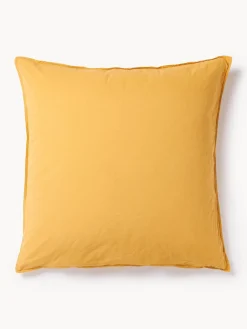 Westwing Collection Funda de almohada de percal lavado Debbie