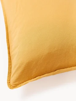 Westwing Collection Funda de almohada de percal lavado Debbie