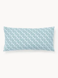 Westwing Collection Funda de almohada de percal estampado Inki