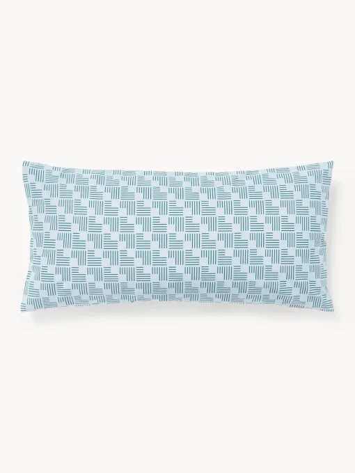 Westwing Collection Funda de almohada de percal estampado Inki