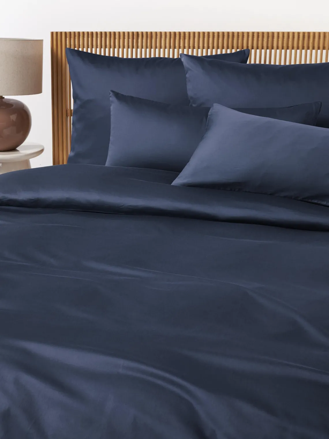 Westwing Collection Funda de almohada de satén Comfort^ Mantas|Fundas De Almohadas