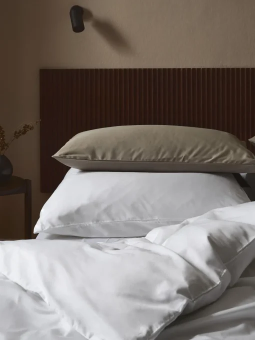 Westwing Collection Funda de almohada de satén Comfort^ Mantas|Fundas De Almohadas