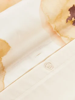 Westwing Collection Funda de almohada de satén con estampado floral Fiorella