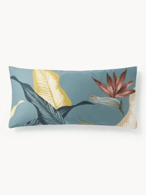 Westwing Collection Funda de almohada de satén Flora