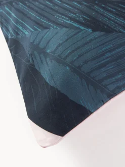 Westwing Collection Funda de almohada de satén Flora^ Fundas De Almohadas|Mantas
