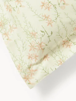 Westwing Collection Funda de almohada de satén estampado Leticia