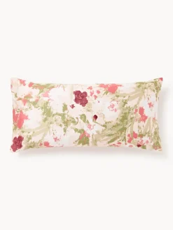 Westwing Collection Funda de almohada de satén estampado Anthea