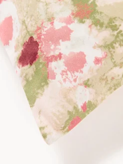 Westwing Collection Funda de almohada de satén estampado Anthea