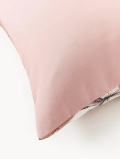 Westwing Collection Funda de almohada de satén con estampado floral Flori^ Fundas De Almohadas|Mantas