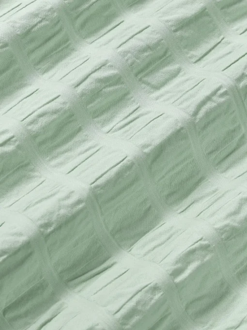 Westwing Collection Funda de almohada de seersucker Esme