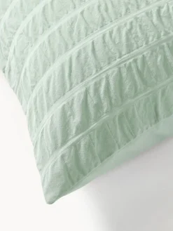 Westwing Collection Funda de almohada de seersucker Esme