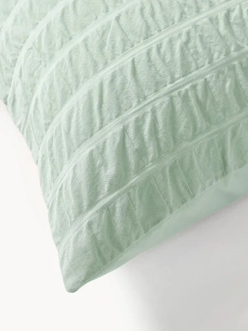 Westwing Collection Funda de almohada de seersucker Esme