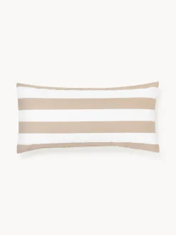 Westwing Collection Funda de almohada doble cara de algodón a rayas Lorena