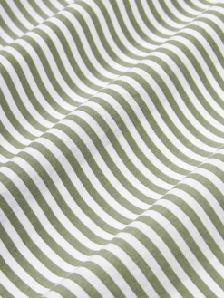 Westwing Collection Funda de almohada doble cara de algodón a rayas Lorena