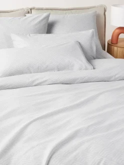 Westwing Collection Funda de almohada estampada de algodón Milano
