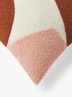 Westwing Collection Funda de cojín de algodón estampado abstracto Nomi