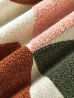 Westwing Collection Funda de cojín de algodón estampado abstracto Nomi