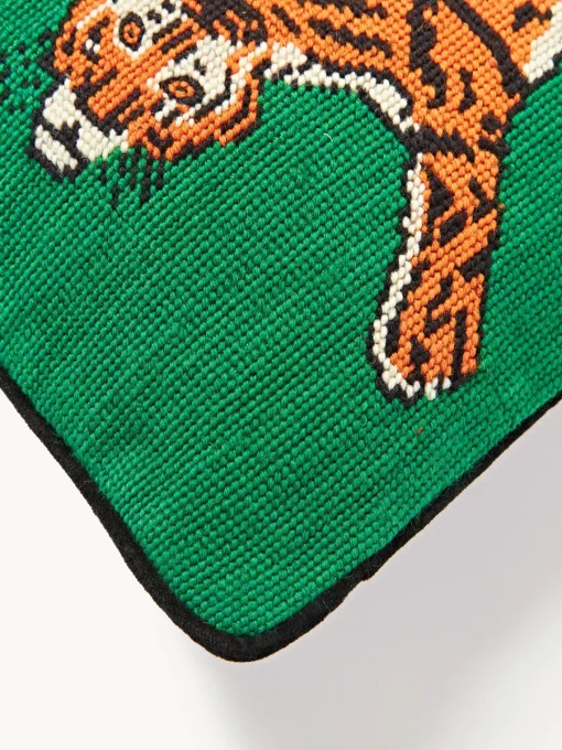 Jonathan Adler Funda de cojín de lana Tiger^ Cojines Decorativos|Mantas