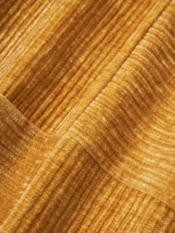 Westwing Collection Funda de cojín de terciopelo de estructura lineal fina Fiona^ Mantas|Cojines Decorativos