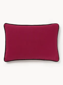 Les Ottomans Funda de cojín decorativo de algodón artesanal Velvety^ Cojines Decorativos|Mantas