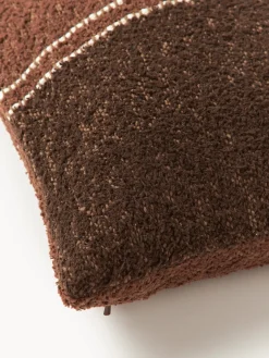 Westwing Collection Funda de cojín en tejido bouclé Lago