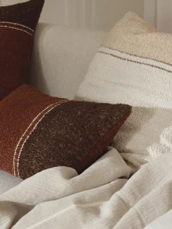 Westwing Collection Funda de cojín en tejido bouclé Lago
