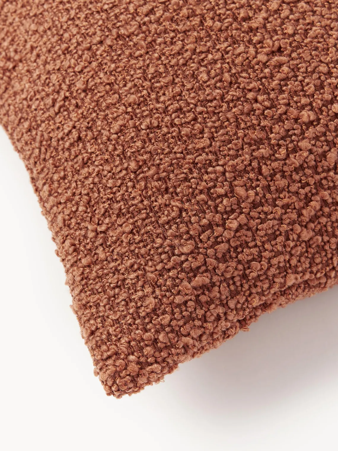 Westwing Collection Funda de cojín en tejido bouclé Bellamie^ Mantas|Cojines Decorativos