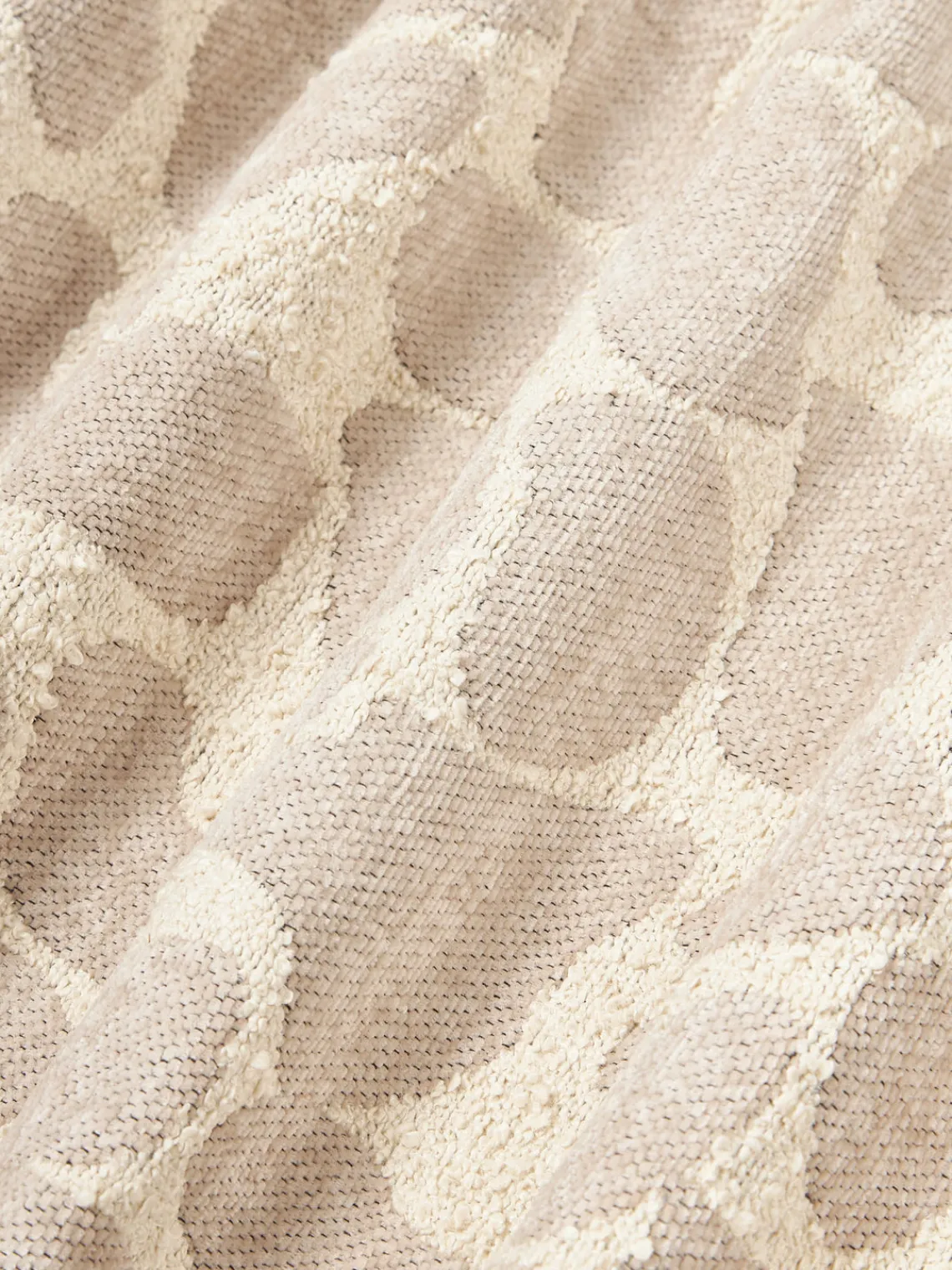 Westwing Collection Funda de cojín en tejido bouclé y chenilla Nenda^ Cojines Decorativos|Mantas