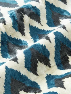 Westwing Collection Funda de cojín estampada de viscosa en tejido jacquard Heron^ Cojines Decorativos|Mantas