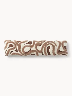 Westwing Collection Funda de cojín grande artesanal con tejido capitoné Jiri^ Mantas|Cojines Decorativos