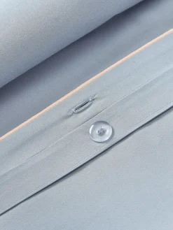 Westwing Collection Funda nórdica de percal con ribete Daria