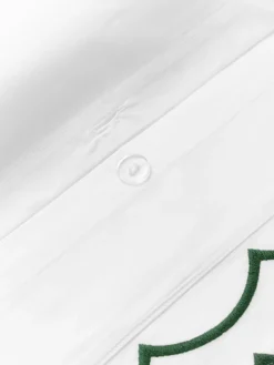Westwing Collection Funda nórdica de percal con dobladillo bordado Atina^ Fundas Nórdicas|Mantas