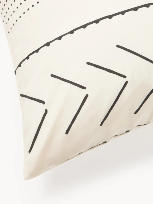 Westwing Collection Funda nórdica de percal con estampado boho Kohana^ Mantas|Fundas Nórdicas