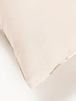 Westwing Collection Funda nórdica de satén estampado Anthea